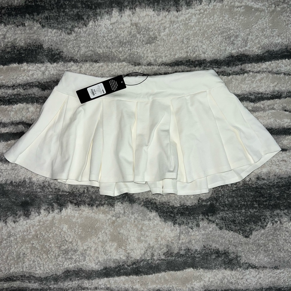 Fashion Nova White Mini Skirt